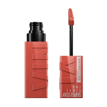 Maybelline Labial Líquido New York Super Stay Vinyl Ink Longwear Liquid 125 Keen