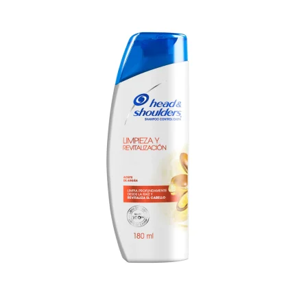 Head & Shoulders Shampoo Limpieza y Revitalización 180 Ml