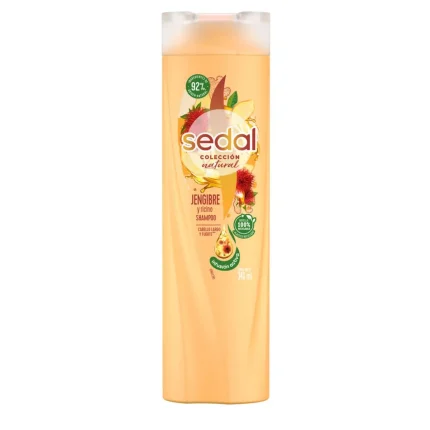 Sedal Shampoo Jengibre Y Ricino 340 Ml