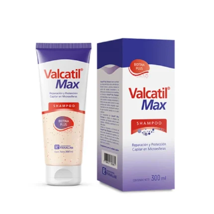 Valcatil Max Shampoo Reparación Anticaída X 300 Ml
