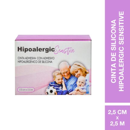 Hipoalergic Sensitive Cinta Adhesiva 2,5 cm x 2,5 m (caja x 1 unidad)